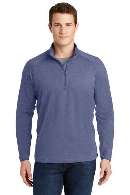 Embroidered - ST850 - Sport-Tek® Sport-Wick® Stretch 1/4-Zip Pullover