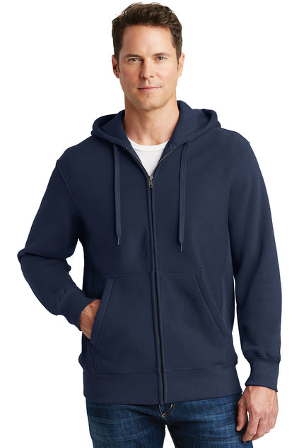EMBROIDERED- F282- Sport-Tek® Men's Super Heavyweight Full-Zip Hooded Sweatshirt