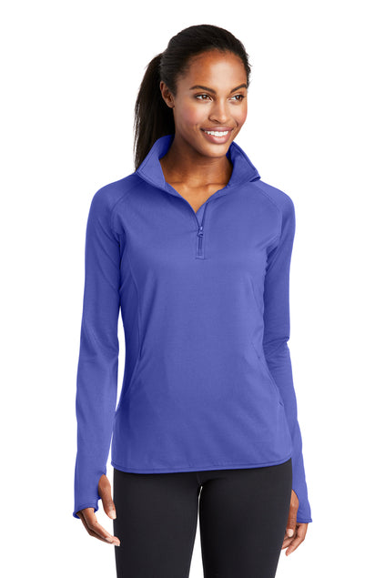 Embroidered - LST850 - Sport-Tek® Women's Sport-Wick® Stretch 1/4-Zip Pullover
