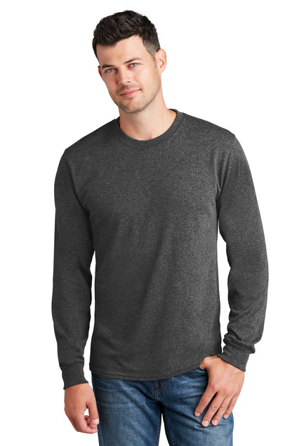 Screen Printed - PC54LS - Port & Company® Men's Long Sleeve Core Cotton T-Shirt