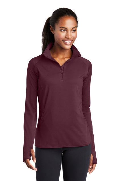 Embroidered - LST850 - Sport-Tek® Women's Sport-Wick® Stretch 1/4-Zip Pullover