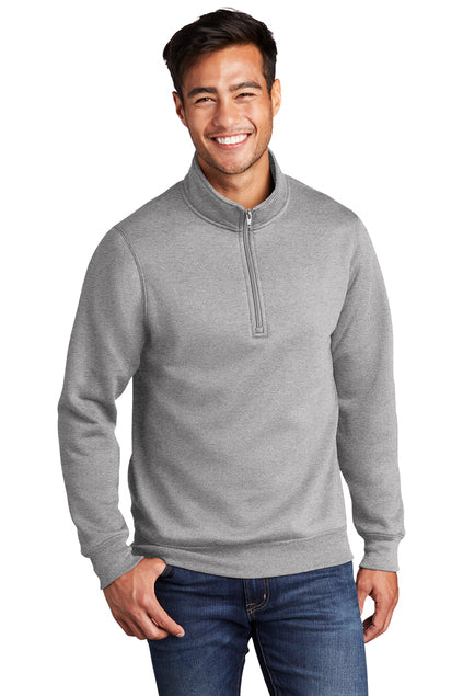 Embroidered - PC78Q - Port & Company ® Core Fleece 1/4-Zip Pullover Sweatshirt