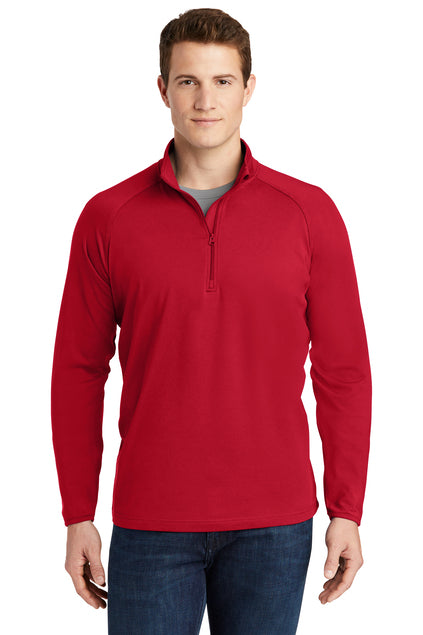 Embroidered - ST850 - Sport-Tek® Sport-Wick® Stretch 1/4-Zip Pullover