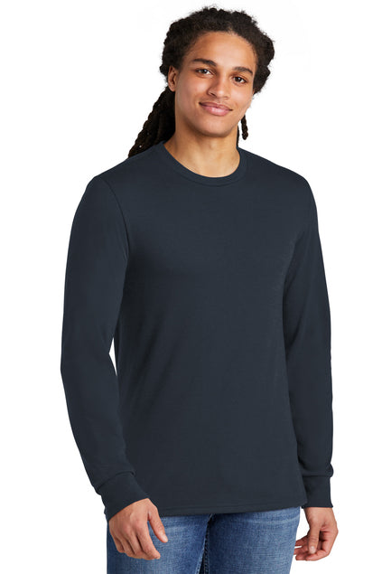 SCREEN PRINTED - DM132 - District® Men's Perfect Tri® Long Sleeve Tee