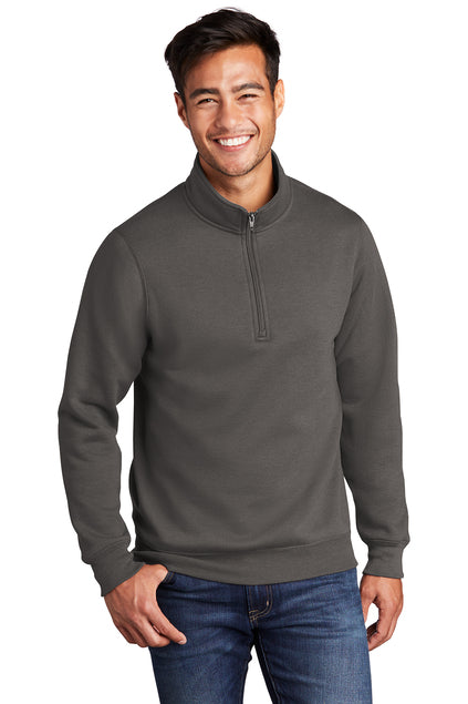 Embroidered - PC78Q - Port & Company ® Core Fleece 1/4-Zip Pullover Sweatshirt