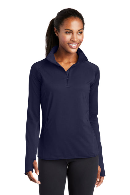 Embroidered - LST850 - Sport-Tek® Women's Sport-Wick® Stretch 1/4-Zip Pullover