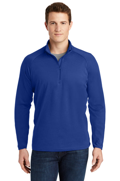 Embroidered - ST850 - Sport-Tek® Sport-Wick® Stretch 1/4-Zip Pullover
