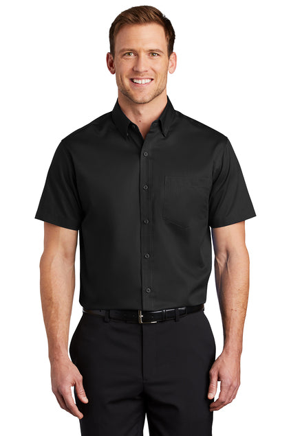 Port Authority® - S664 - SuperPro™ Short Sleeve Twill Shirt