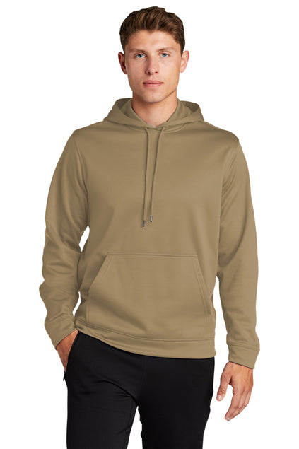 SCREEN PRINTED - F244 - Sport-Tek® Men's Sport-Wick® Fleece Hooded Pullover