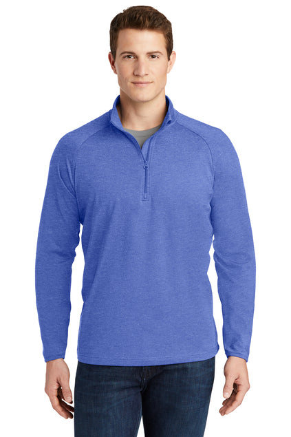 Embroidered - ST850 - Sport-Tek® Sport-Wick® Stretch 1/4-Zip Pullover
