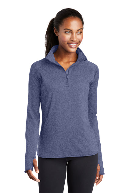 Embroidered - LST850 - Sport-Tek® Women's Sport-Wick® Stretch 1/4-Zip Pullover