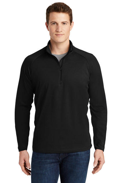Embroidered - ST850 - Sport-Tek® Sport-Wick® Stretch 1/4-Zip Pullover
