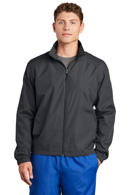 EMBROIDERED - JST70 - Sport-Tek® Men's Full-Zip Wind Jacket