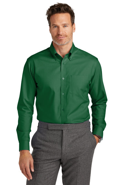 EMBROIDERED - BB18002 - Brooks Brothers® Wrinkle-Free Stretch Nailhead Shirt