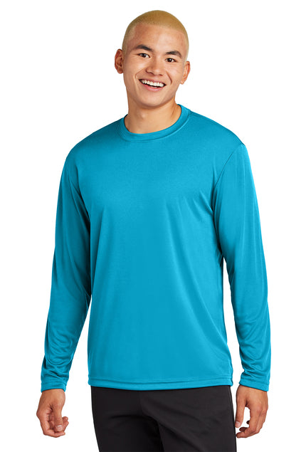 SCREEN PRINTED - ST350LS - Sport-Tek® Men's Long Sleeve PosiCharge® Competitor™ Tee