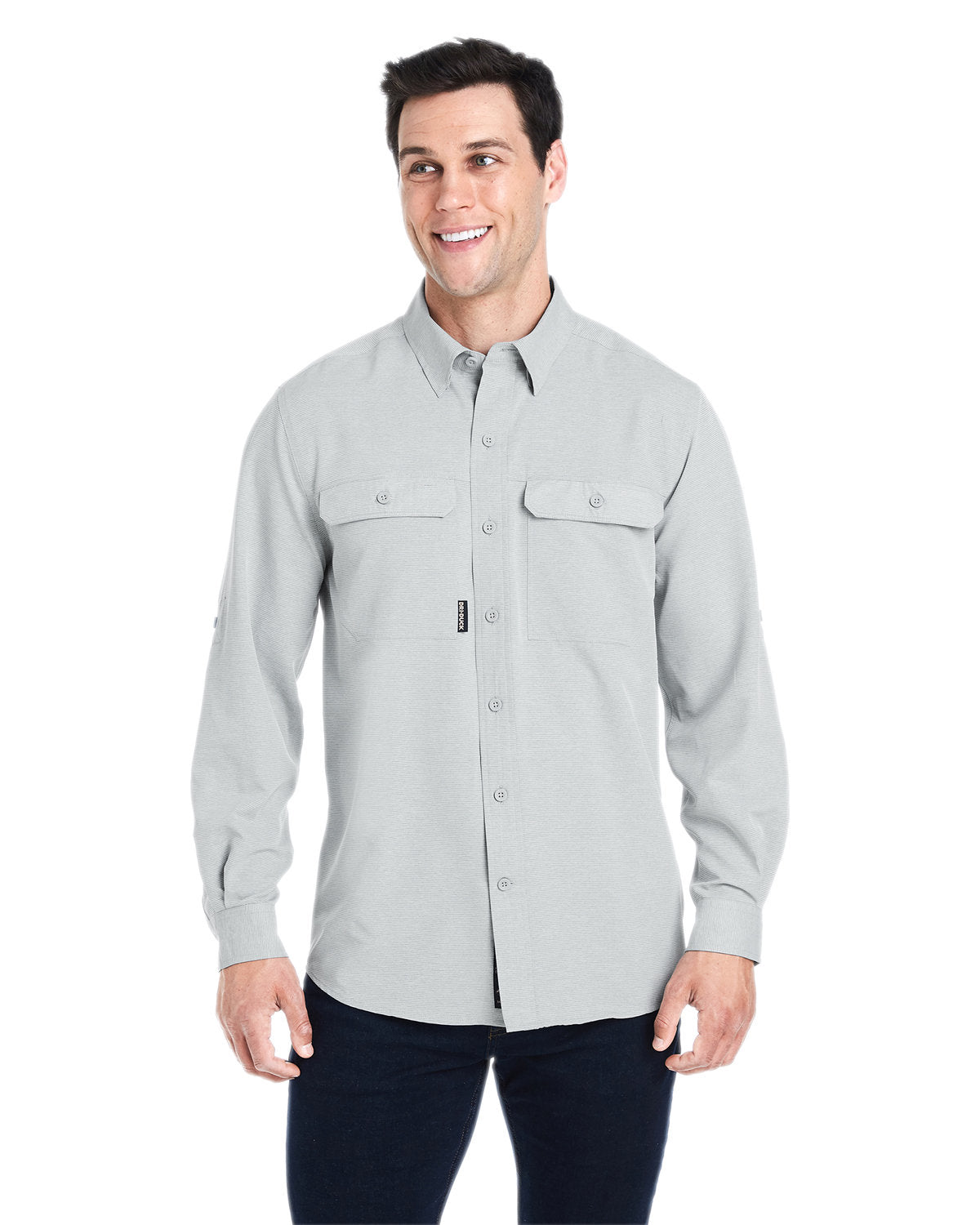 EMBROIDERED - 4441 - DRI DUCK Men's Crossroad Woven Shirt