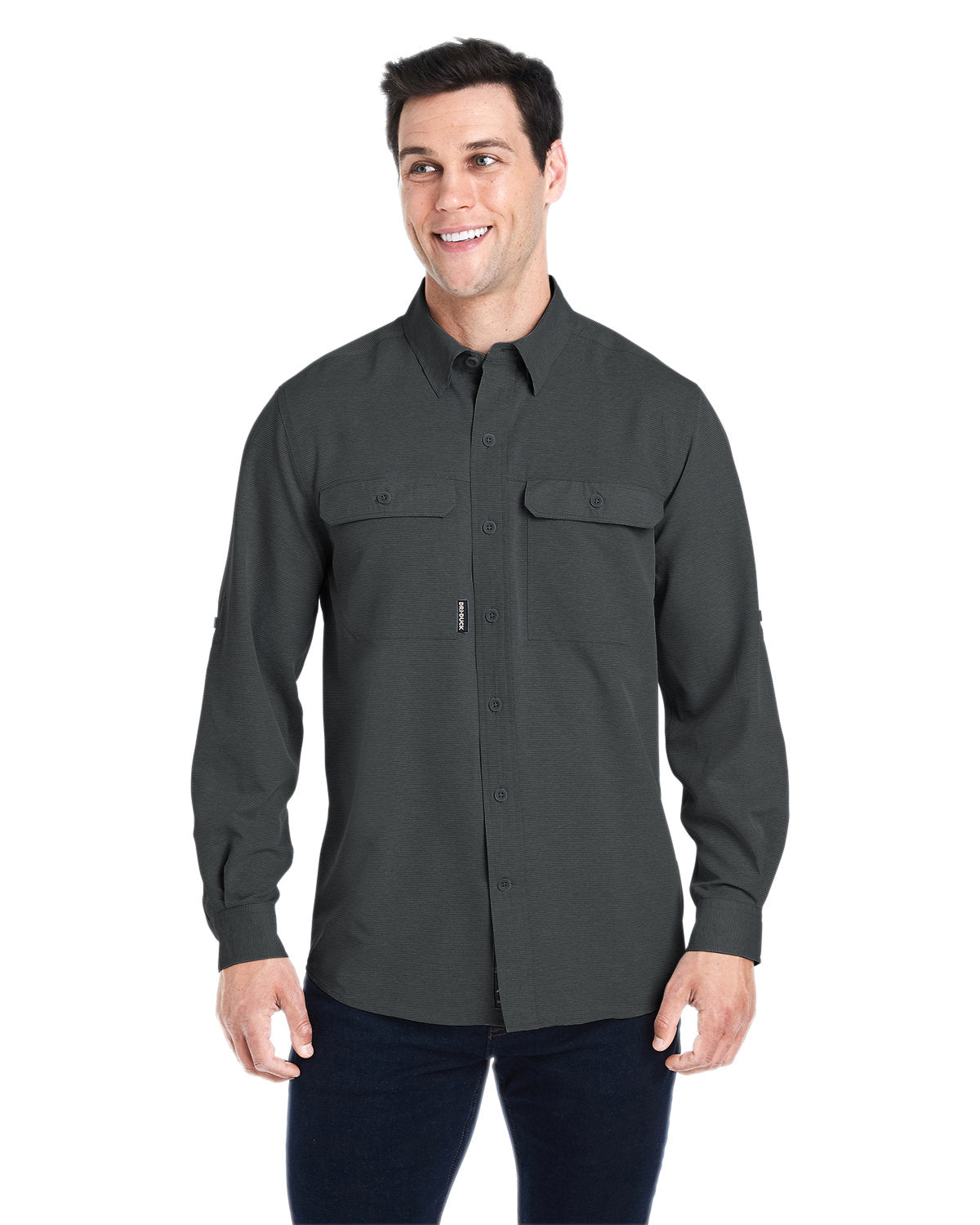 EMBROIDERED - 4441 - DRI DUCK Men's Crossroad Woven Shirt