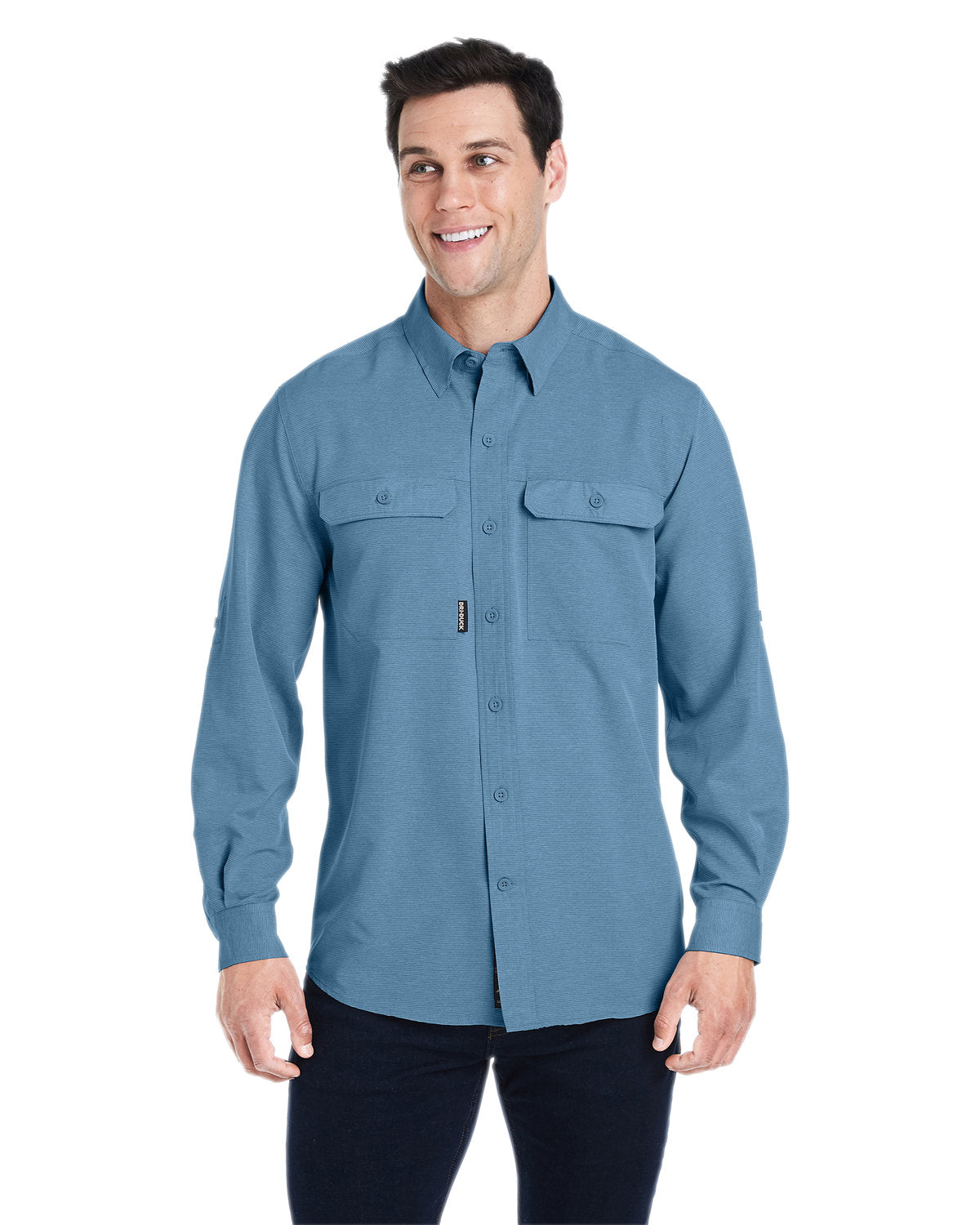 EMBROIDERED - 4441 - DRI DUCK Men's Crossroad Woven Shirt