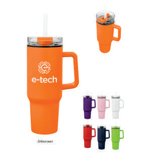 50078 - 40 Oz. Quest Recycled Stainless Steel Tumbler