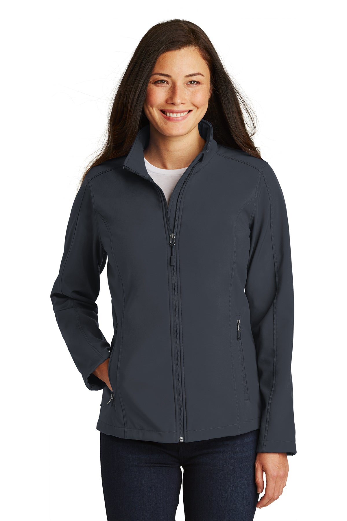 EMBROIDERED - L317 - Port Authority® Ladies' Core Soft Shell Jacket