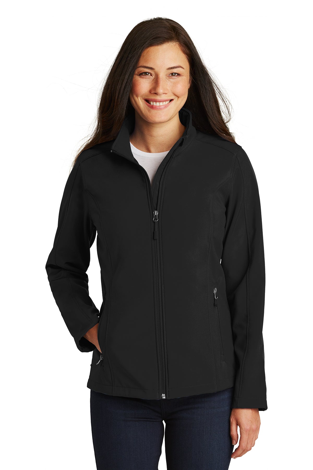EMBROIDERED - L317 - Port Authority® Ladies' Core Soft Shell Jacket