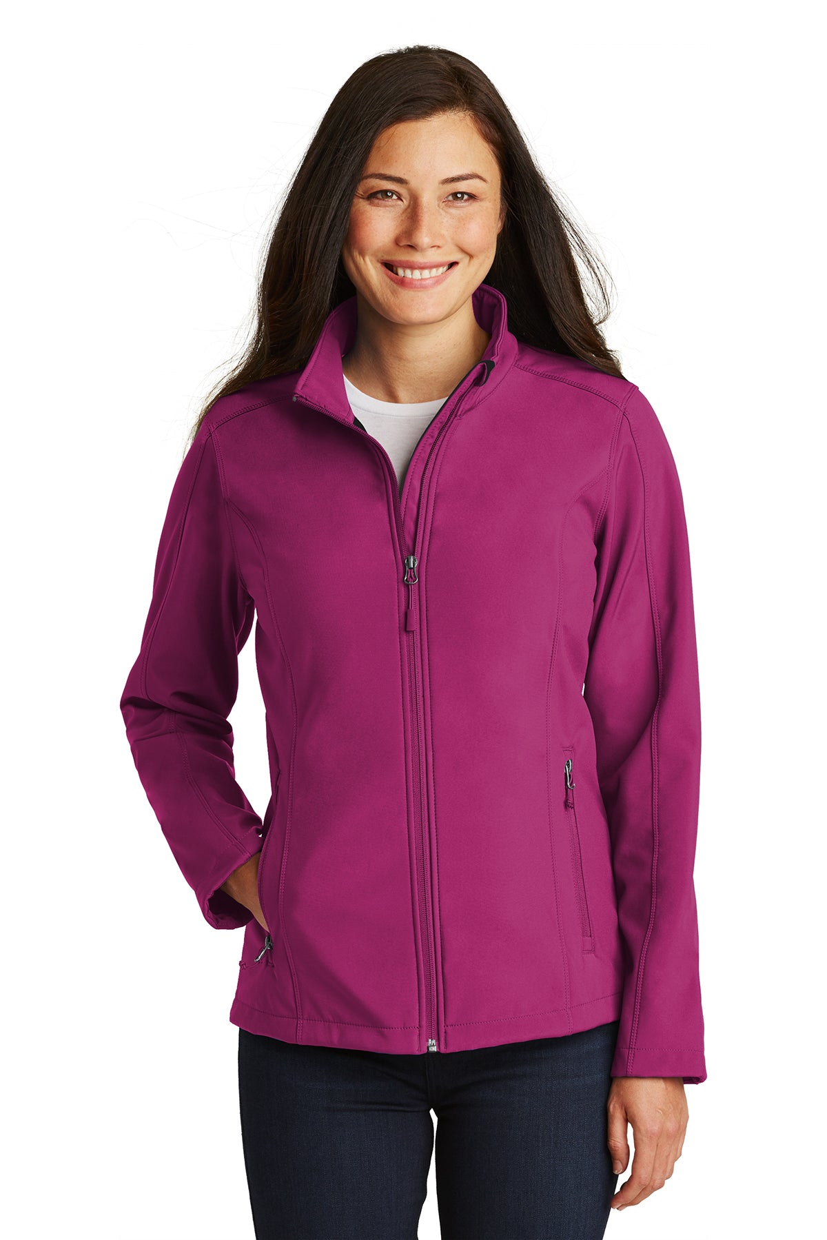 EMBROIDERED - L317 - Port Authority® Ladies' Core Soft Shell Jacket