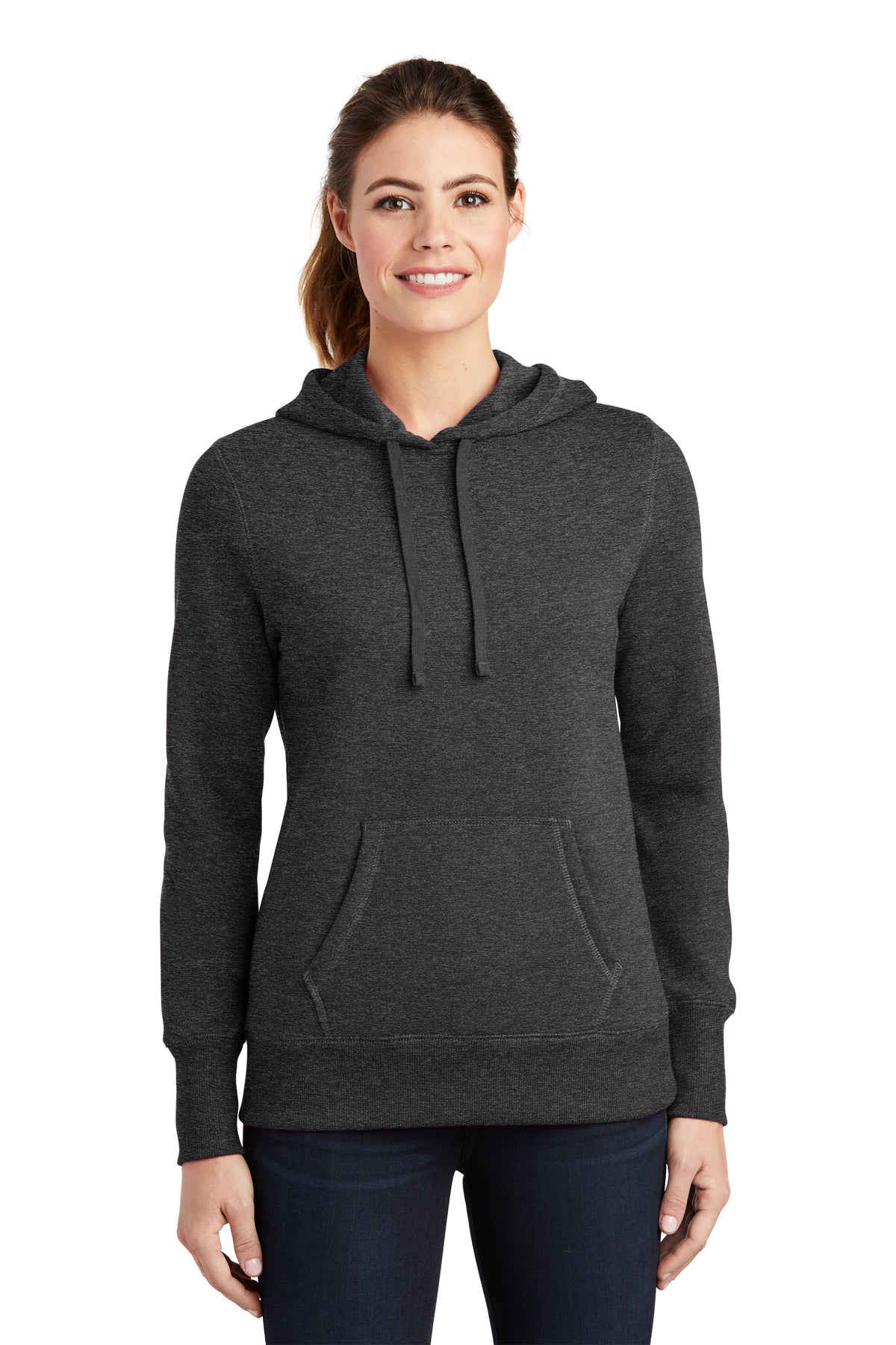 SCREEN PRINTED - LST254 - Sport-Tek® Ladies' Pullover Hooded Sweatshirt