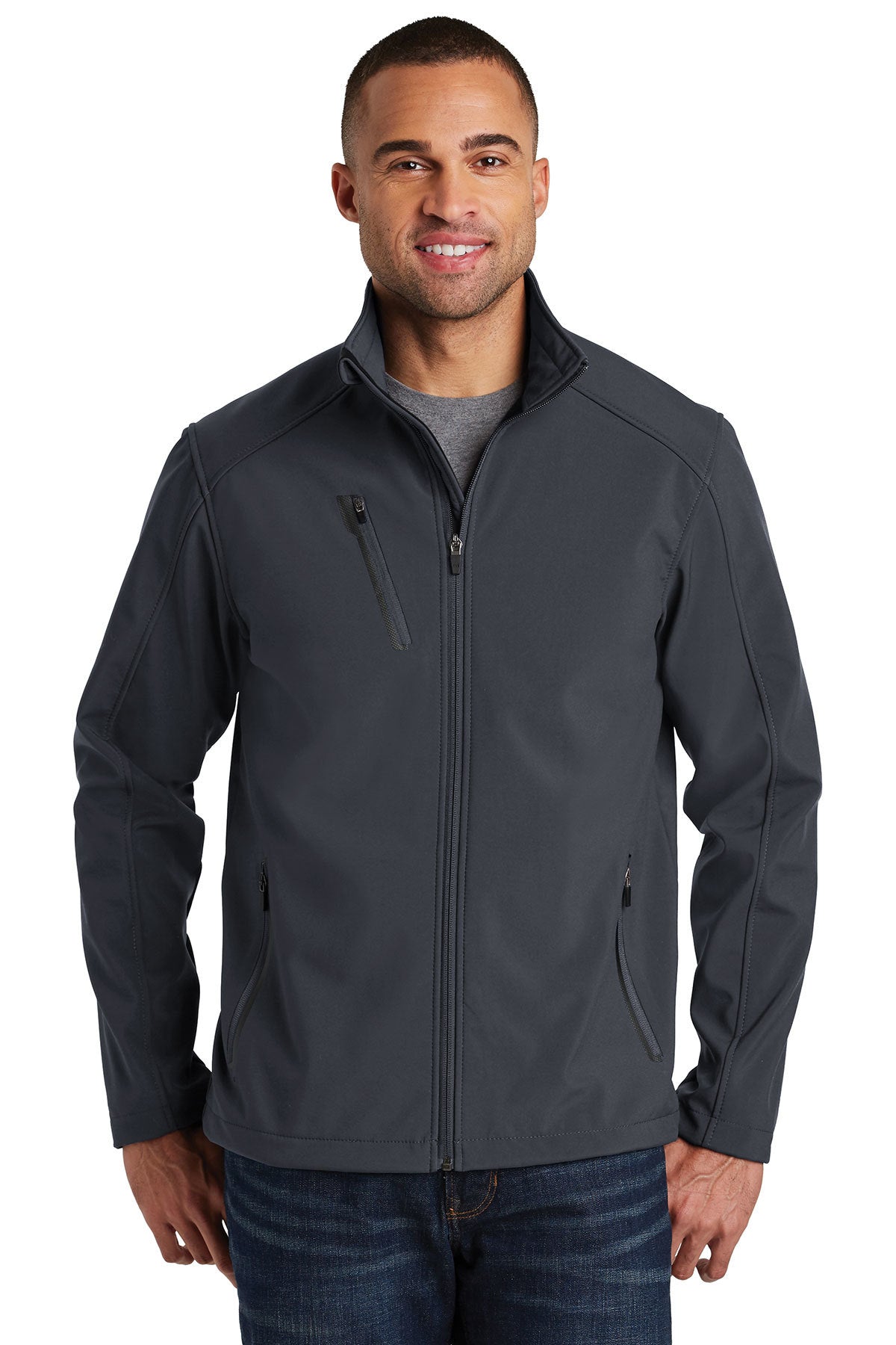 EMBROIDERED - J324 - Port Authority® Men's Welded Soft Shell Jacket