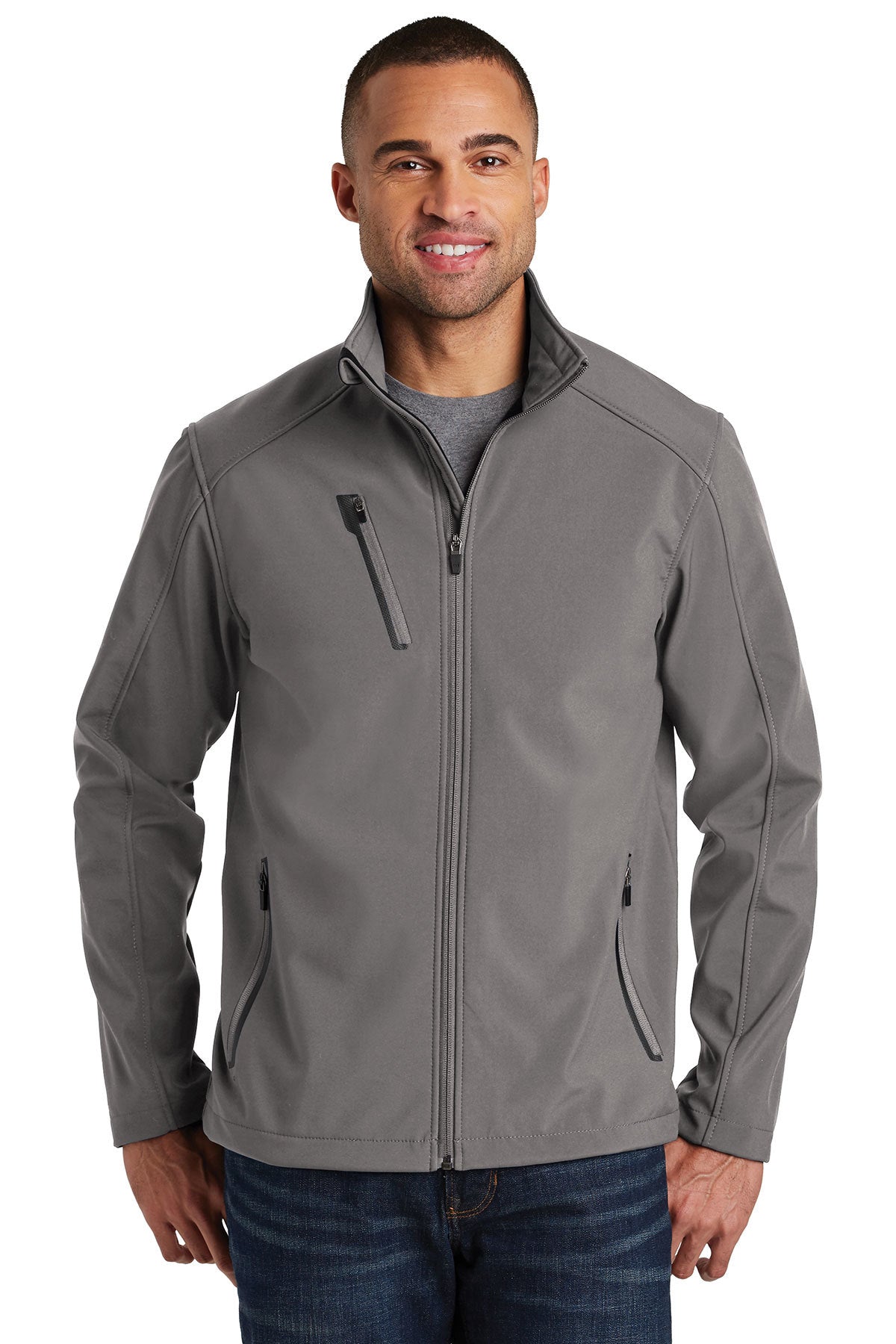 EMBROIDERED - J324 - Port Authority® Men's Welded Soft Shell Jacket