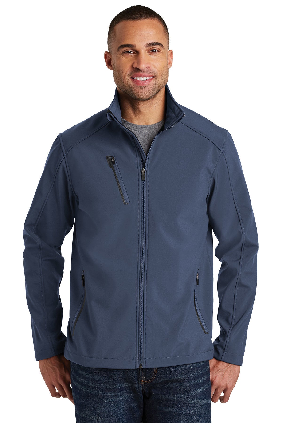 EMBROIDERED - J324 - Port Authority® Men's Welded Soft Shell Jacket