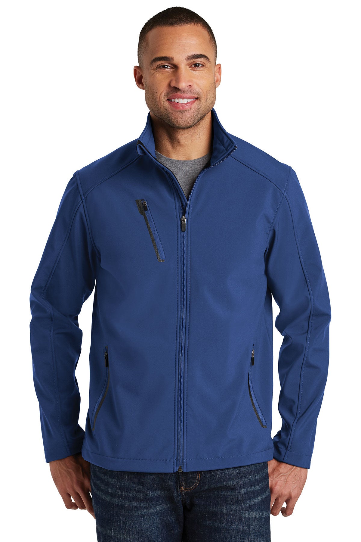 EMBROIDERED - J324 - Port Authority® Men's Welded Soft Shell Jacket