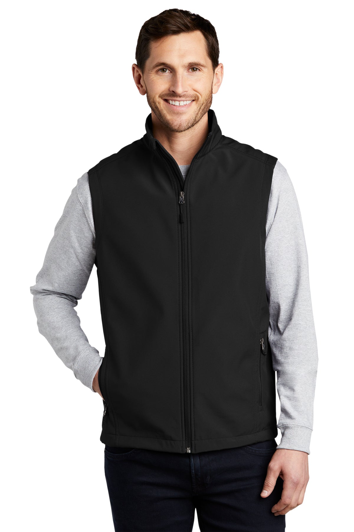 EMBROIDERED - J325 - Port Authority® Men's Core Soft Shell Vest