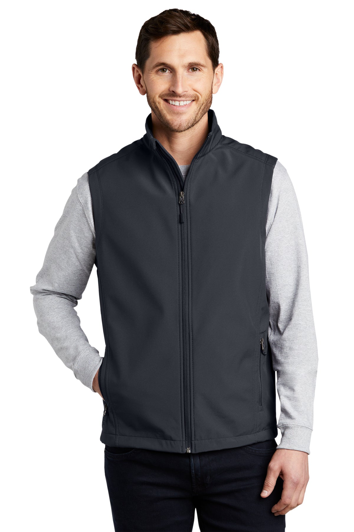 EMBROIDERED - J325 - Port Authority® Men's Core Soft Shell Vest