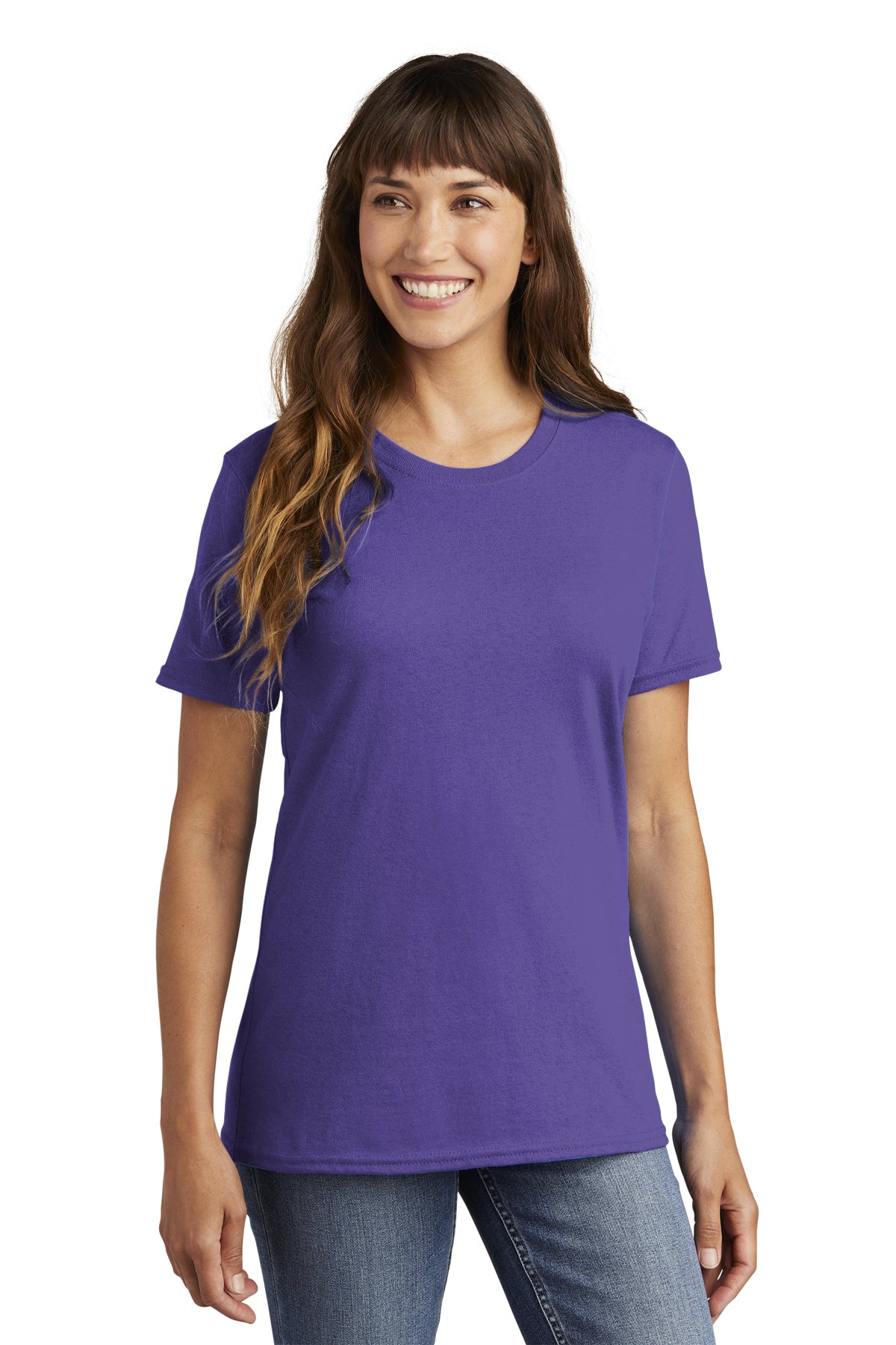 SCREEN PRINTED - LPC54 - Port & Company® Women's Core Cotton Tee