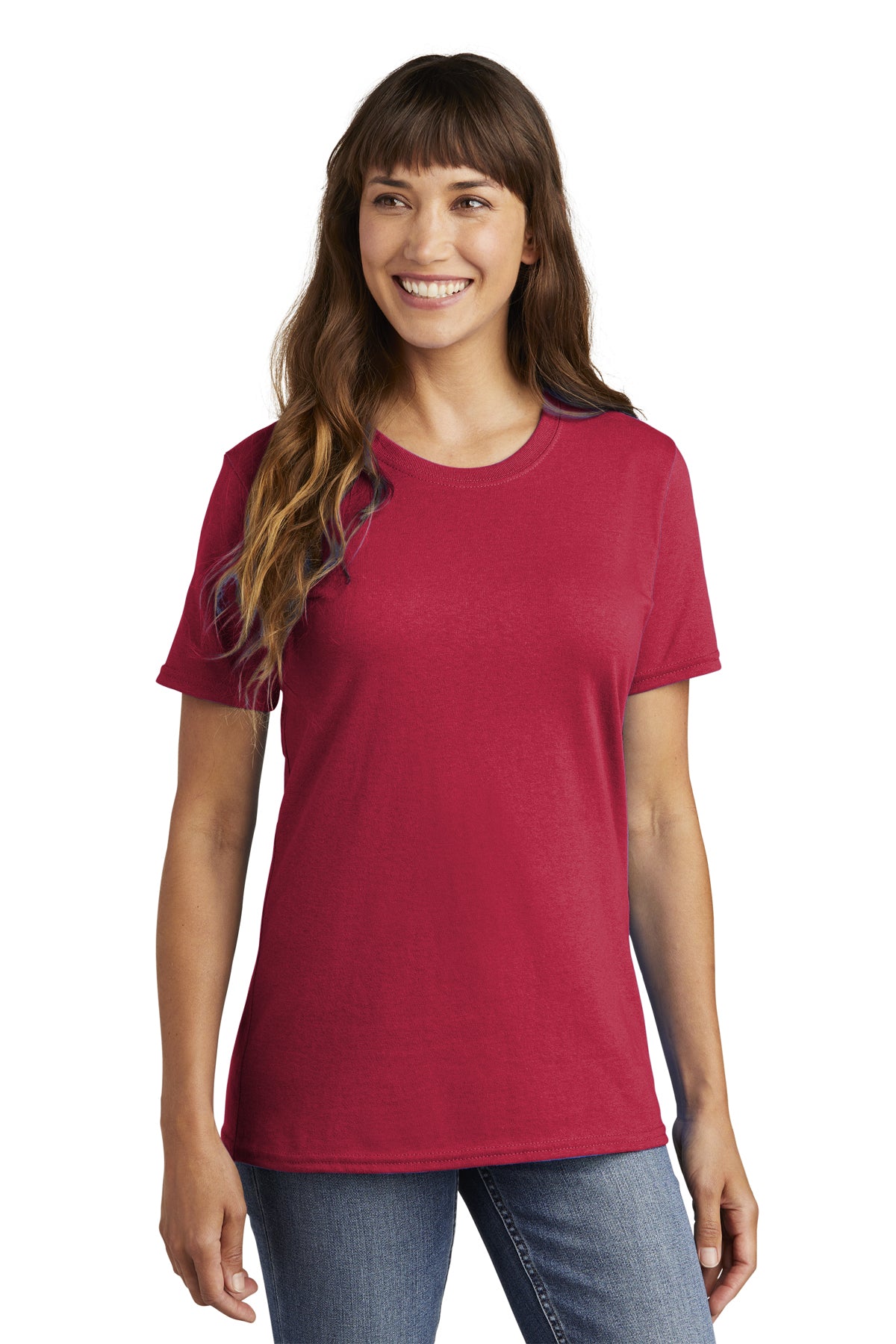SCREEN PRINTED - LPC54 - Port & Company® Women's Core Cotton Tee