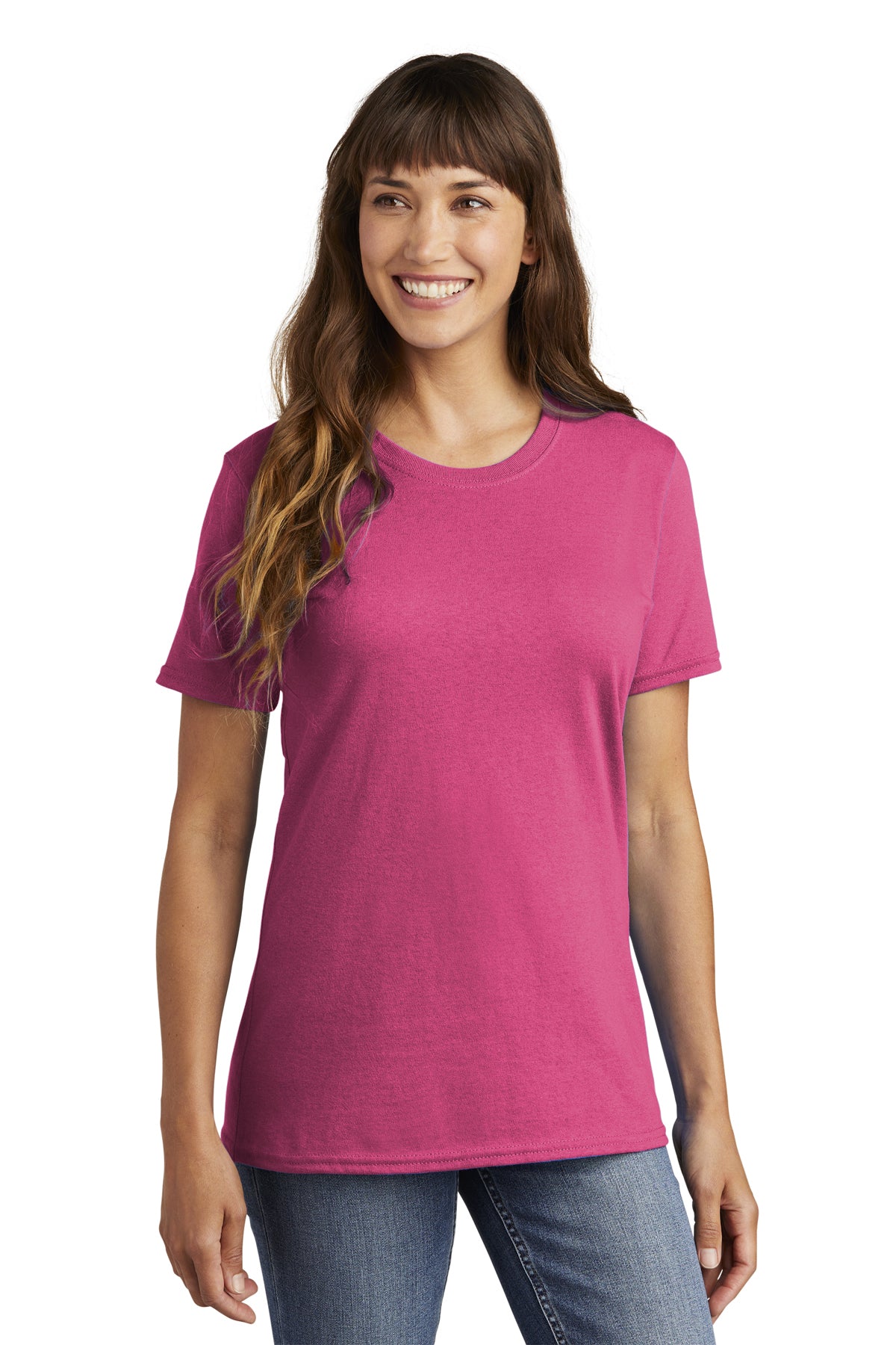 SCREEN PRINTED - LPC54 - Port & Company® Women's Core Cotton Tee