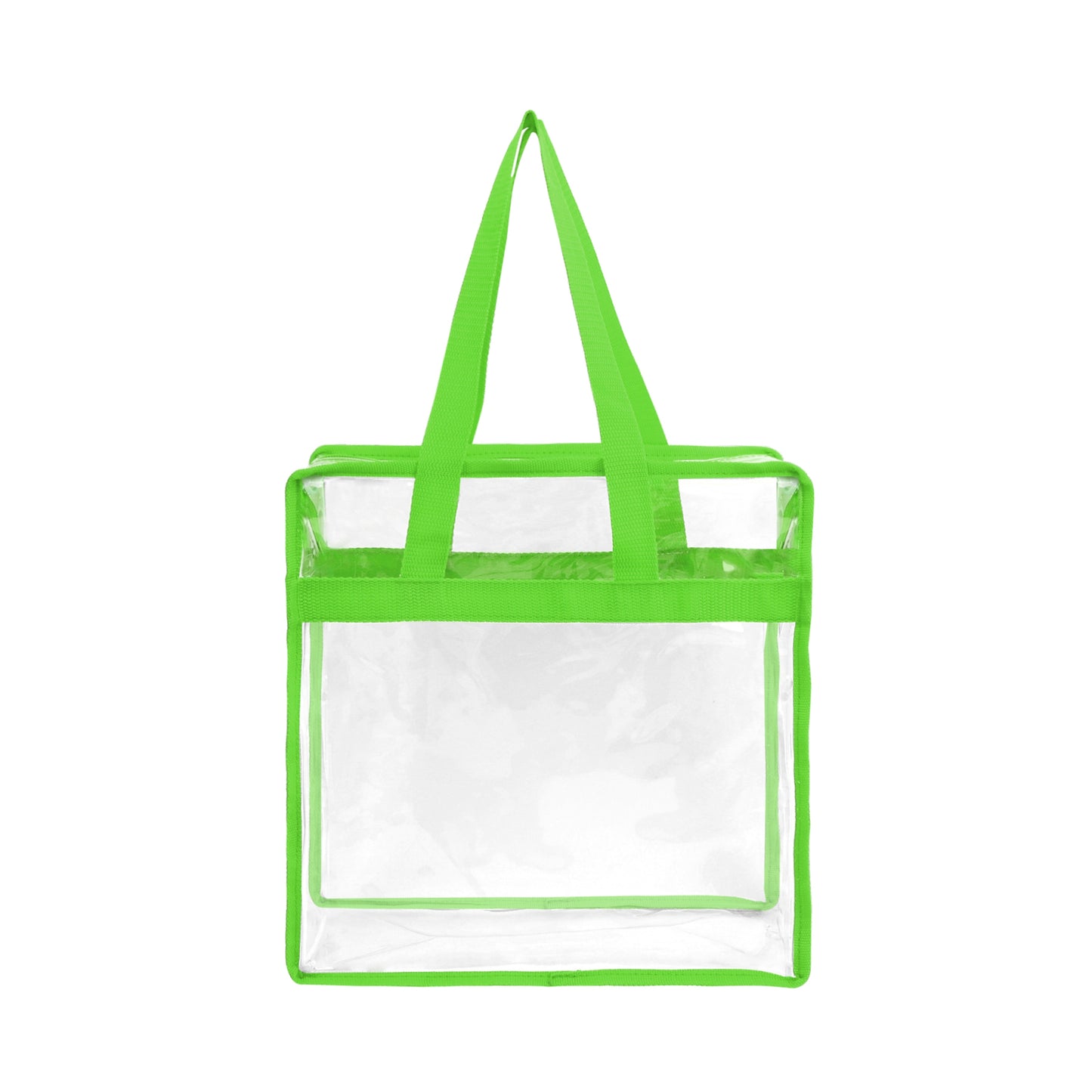 ***KICK BUTT SALE**202148 - Stadium Approved Clear Zipper Tote Bag