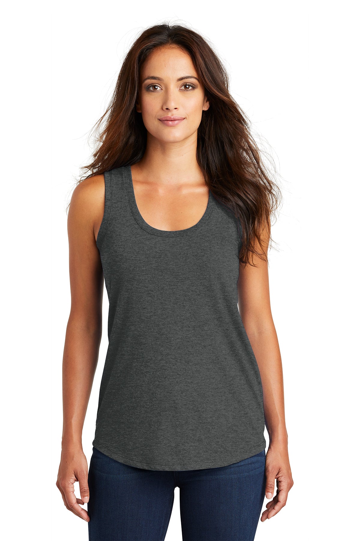 SCREEN PRINTED - DM138L - District ® Women’s Perfect Tri ® Racerback Tank