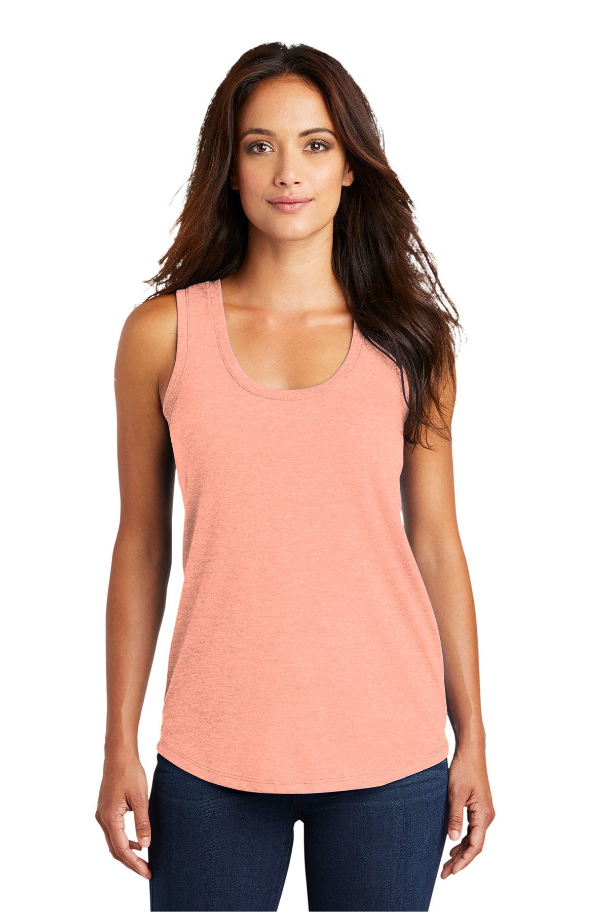 SCREEN PRINTED - DM138L - District ® Women’s Perfect Tri ® Racerback Tank