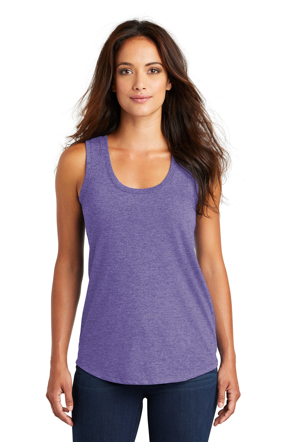 SCREEN PRINTED - DM138L - District ® Women’s Perfect Tri ® Racerback Tank