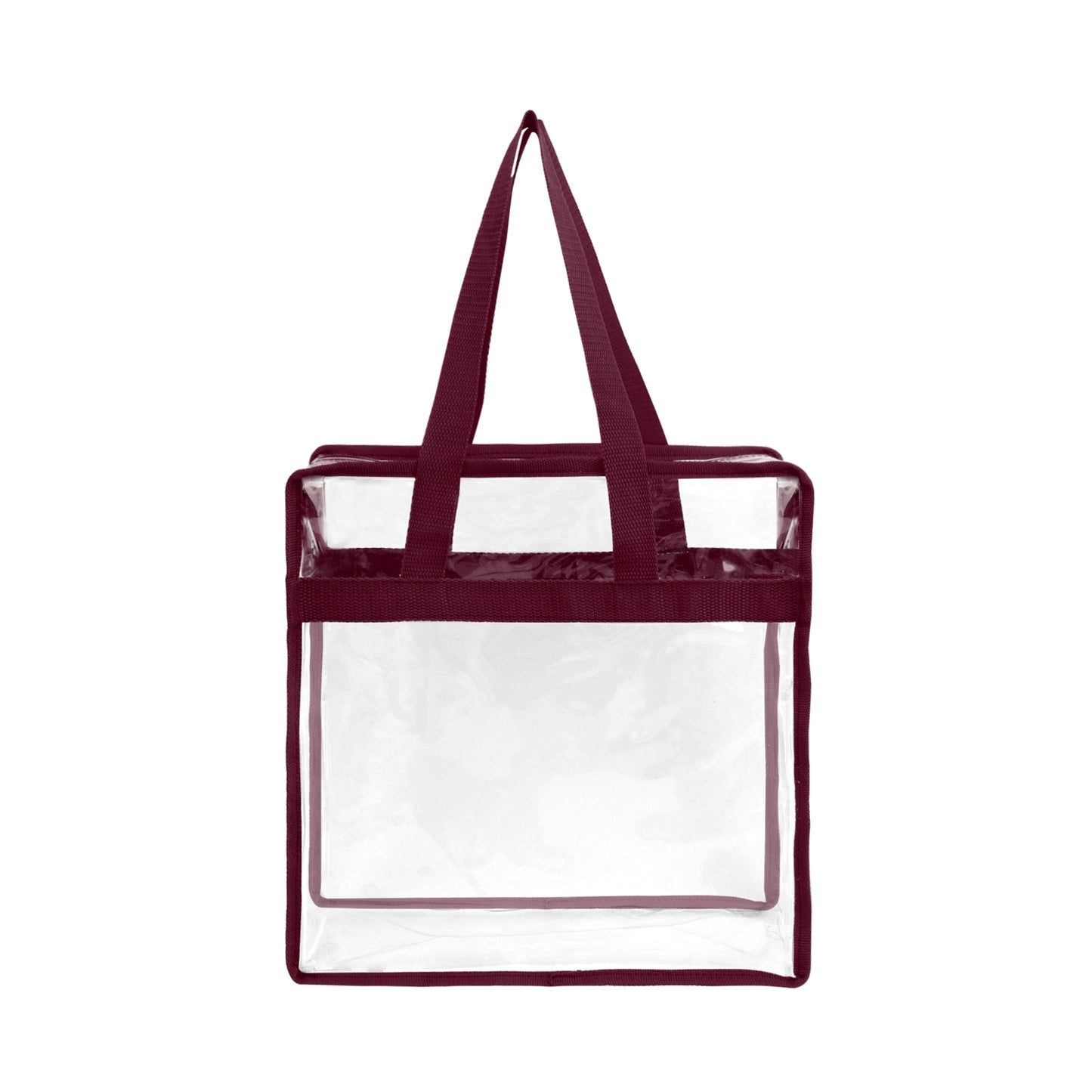 ***KICK BUTT SALE**202148 - Stadium Approved Clear Zipper Tote Bag
