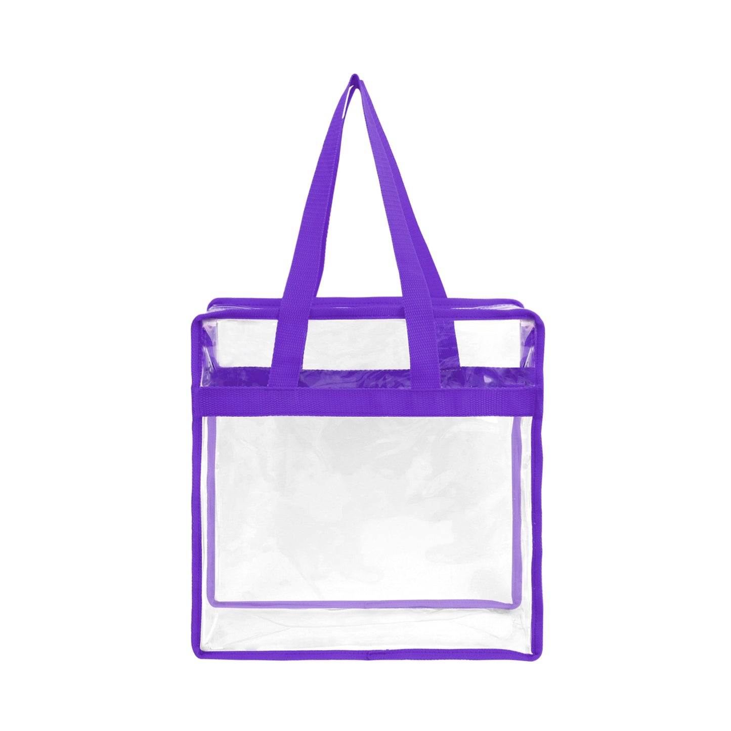 ***KICK BUTT SALE**202148 - Stadium Approved Clear Zipper Tote Bag