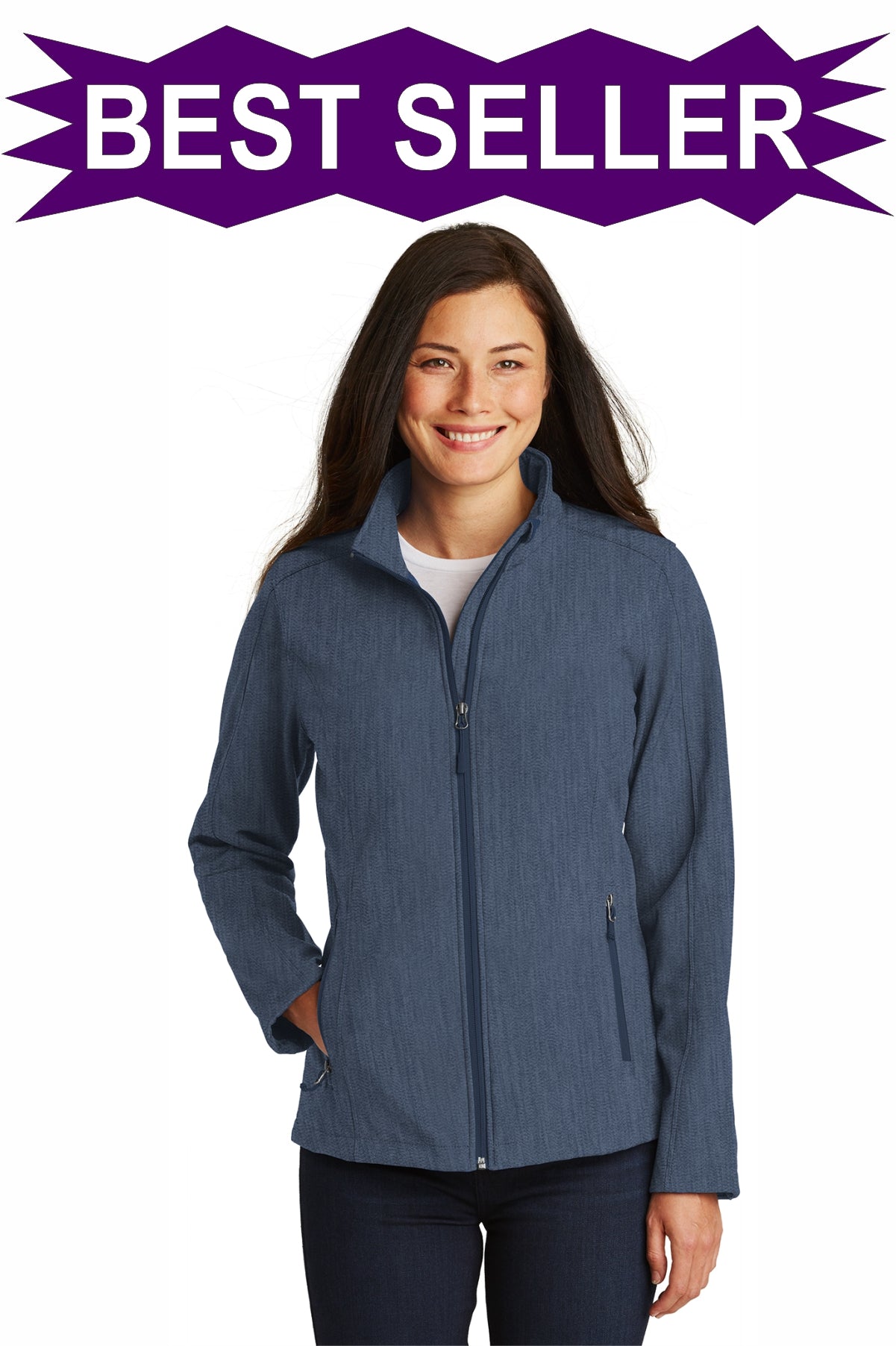 EMBROIDERED - L317 - Port Authority® Ladies' Core Soft Shell Jacket