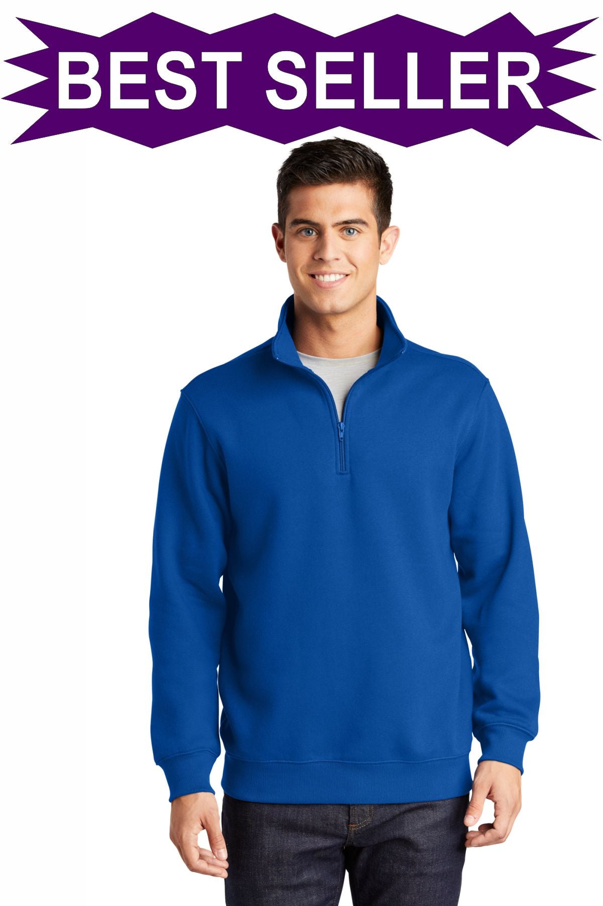 Embroidered - ST253 - Sport-Tek® 1/4-Zip Sweatshirt