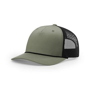 EMBROIDERED - 112FPR - Richardson® Trucker Cap w/Rope