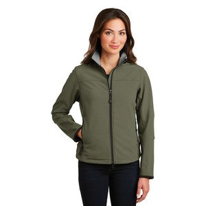 EMBROIDERED Port Authority® Ladies' Glacier® Soft Shell Jacket