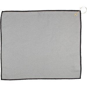 15" x 18" Waffle Golf Towel w/ Grommet