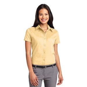 EMBROIDERED-Port Authority® Ladies' Easy Care Short Sleeve Shirt