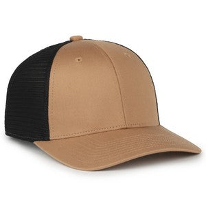 EMBROIDERED Outdoor Cap - FLX672M - ProFlex Stretch Perfected Adjustable Meshback