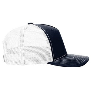 EMBROIDERED - 112FP -Richardson® 5-Panel Trucker Cap
